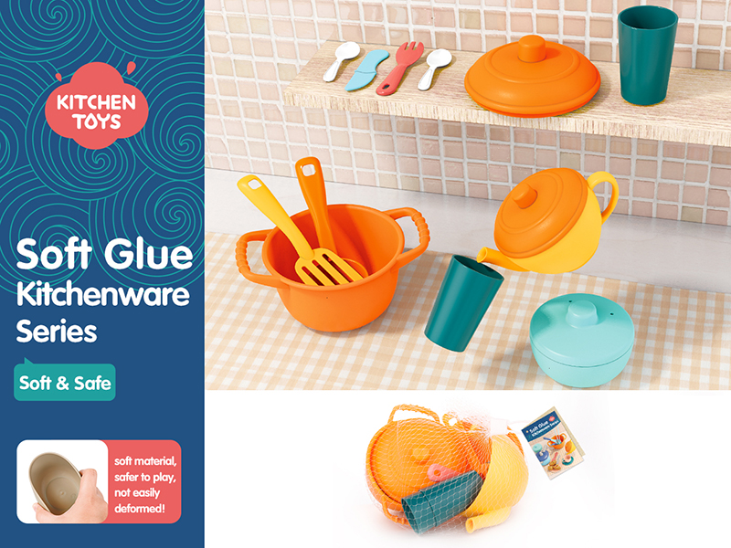 Soft Glue Kitchenware Series 11pcs