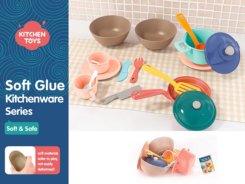Soft Glue Kitchenware Series 15pcs