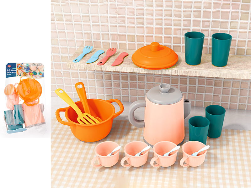 Soft Glue Kitchenware Series 20pcs