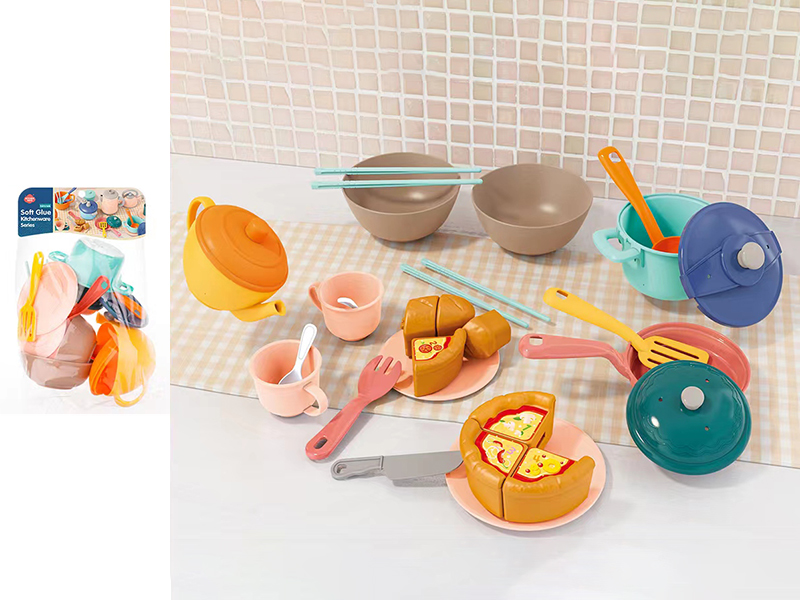 Soft Glue Kitchenware Series 22pcs