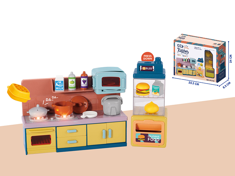 Intelligent Kitchen(With Light And Sound)17PCS