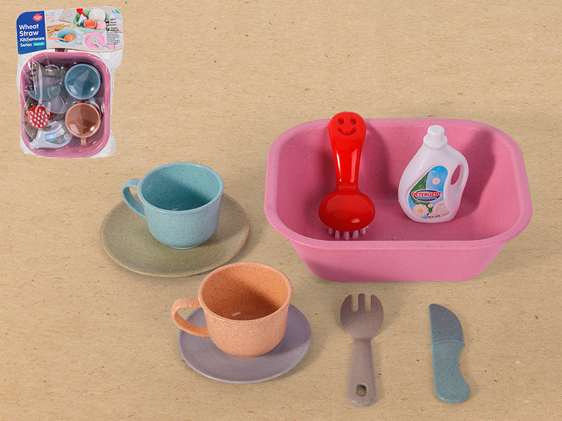 Wheat Straw Kitchenware Series 9pcs
