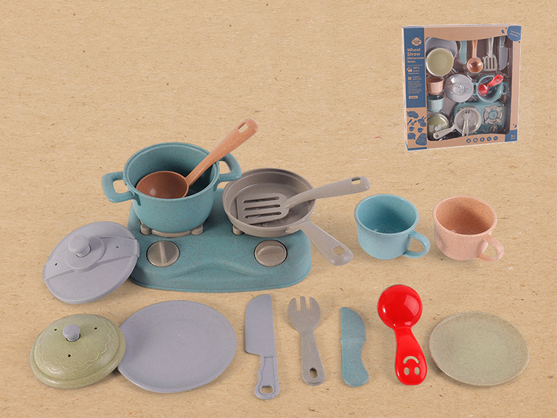 Wheat Straw Kitchenware Series 15pcs