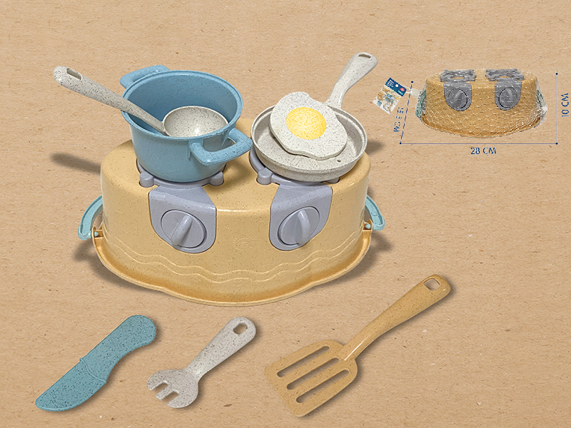 Wheat Straw Kitchenware Series 8pcs