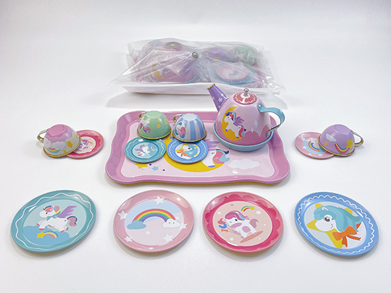 Rainbow Horse Tea Set