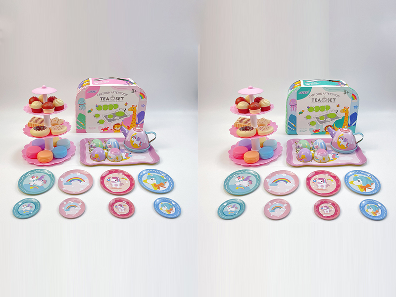 Rainbow Horse Tea Set Dessert Tower Set