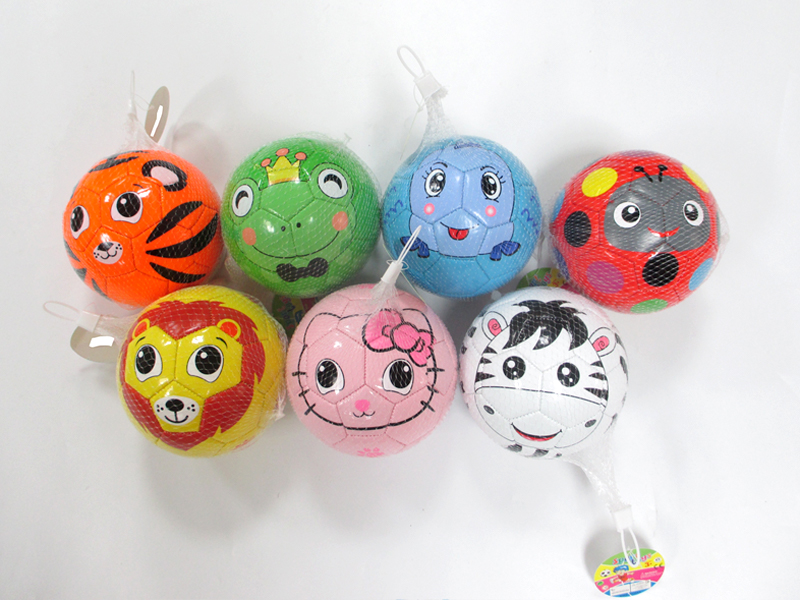 6 Inch Animal Football Toy