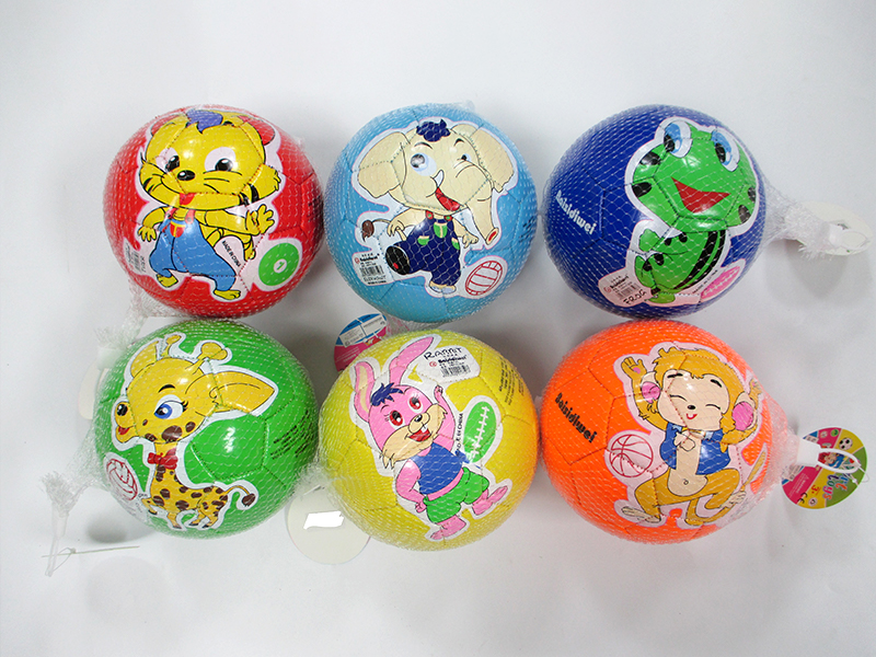 6 Inch Cartoon Football Toy
