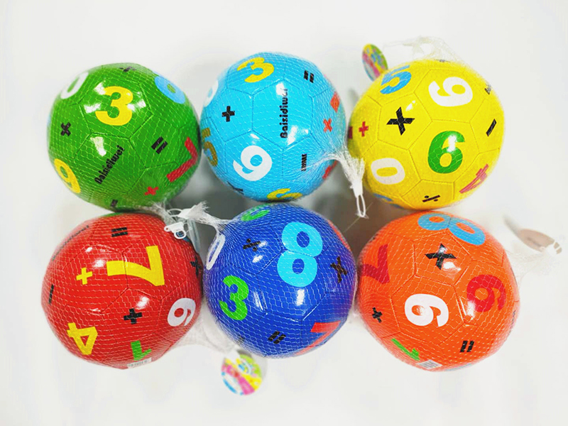 6 Inch Alphabet Footballl Toy