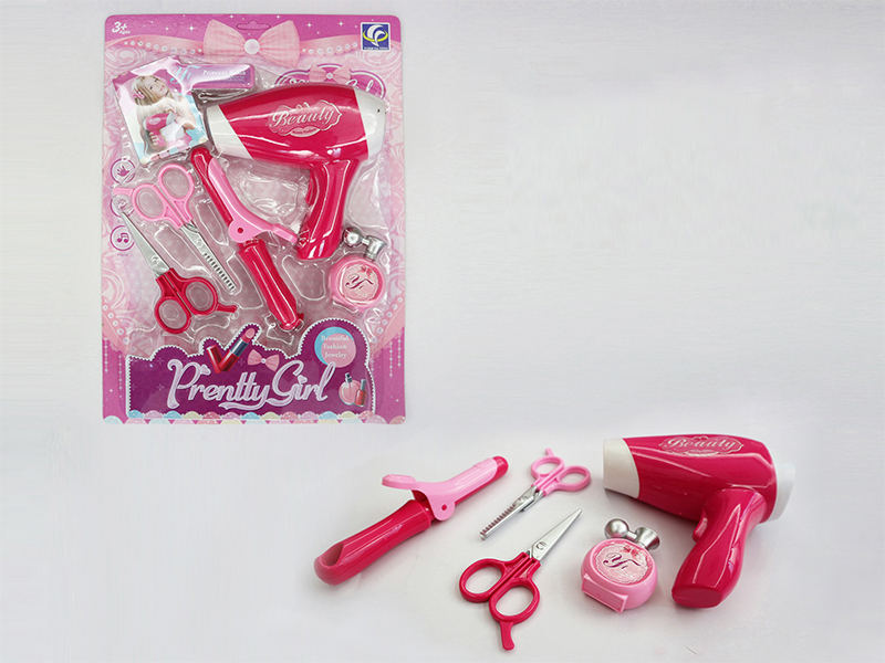 5PCS B/O Hair Dryer Jewelry Set