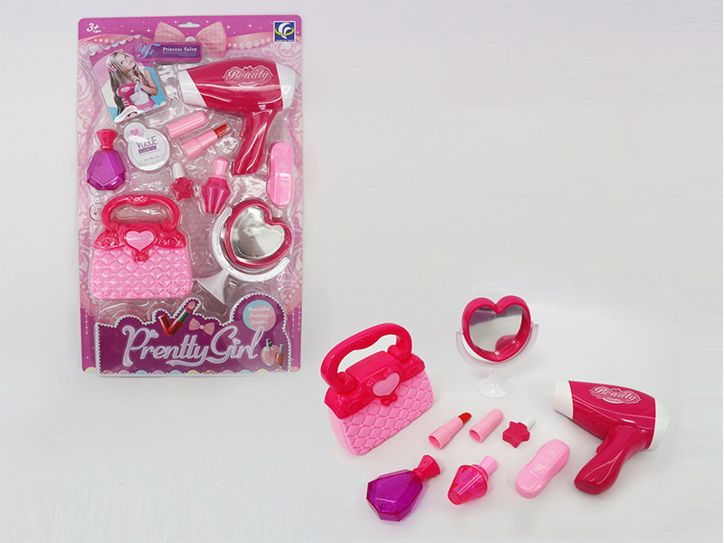 9PCS B/O Hair Dryer Jewelry Set
