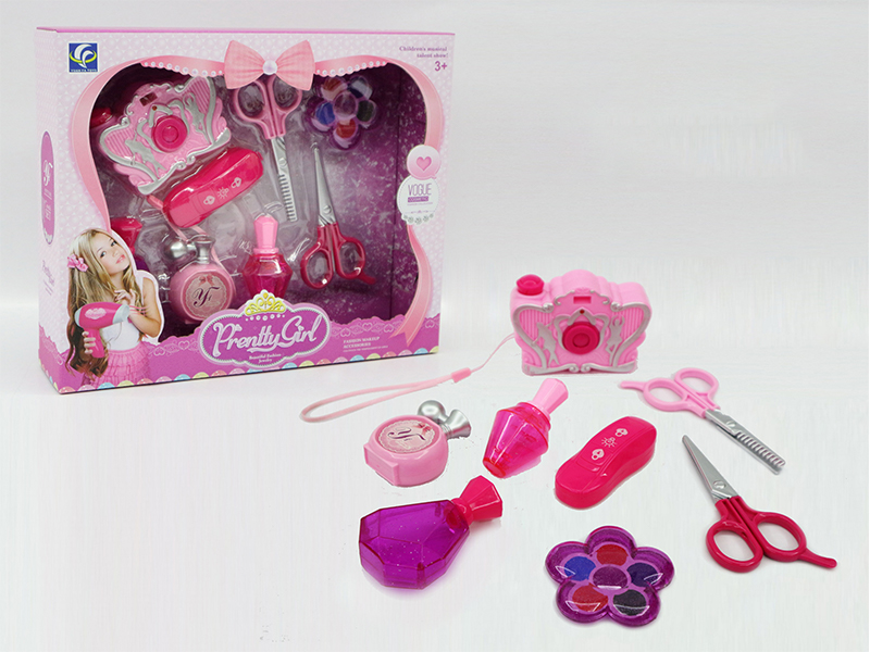 8PCS Camera Jewelry With Music And Light
