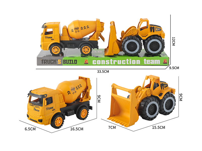 Friction Engineering Mixer+Slide Bulldozer