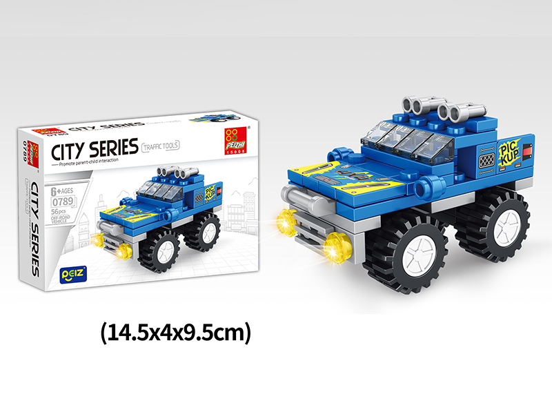 56PCS Off-Road Vehicle Building Block