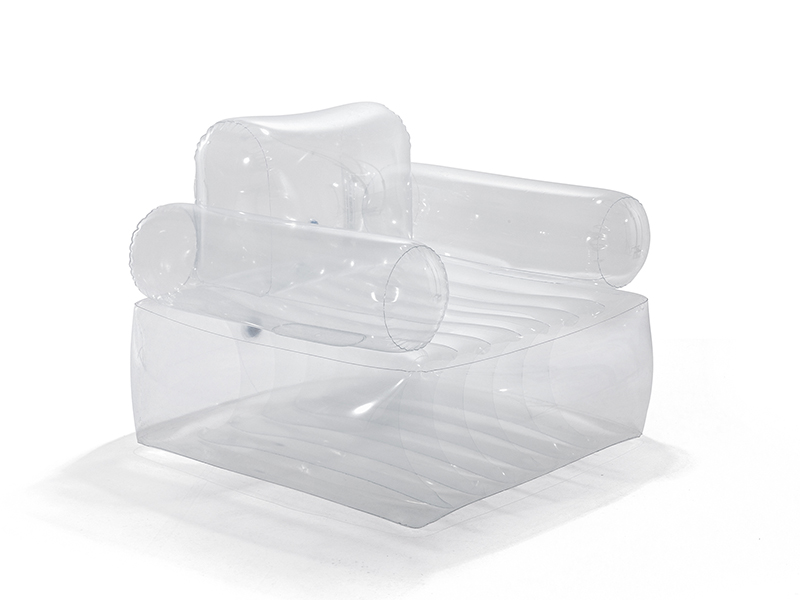 Inflatable Transparent Square Sofa