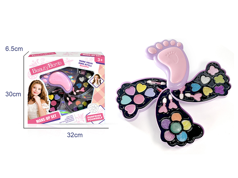 Foot Shape Kids Makeup Set