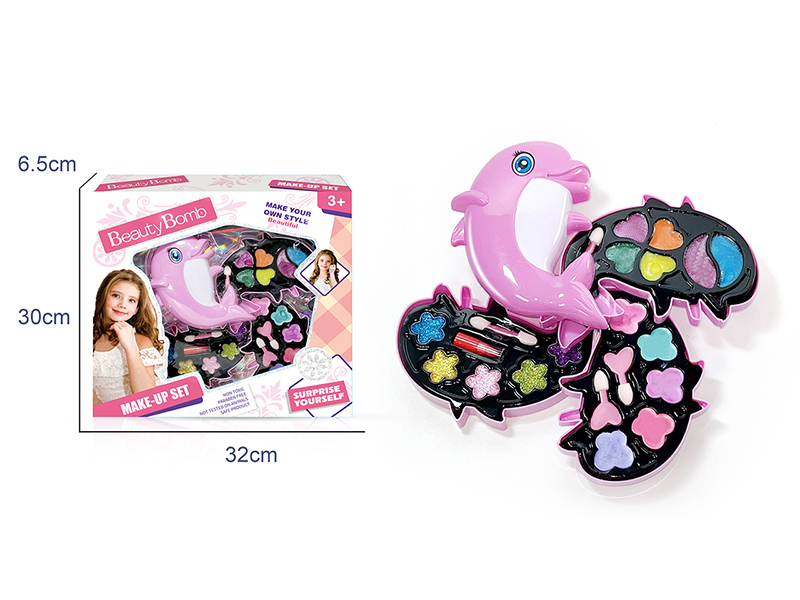 Dolphin Shape Kids Makeup Set