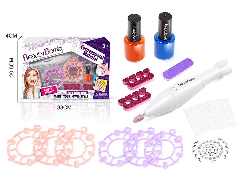 Girls Nail Art Set With Electric Nail Grinder