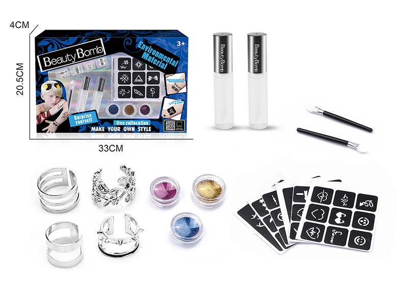 Boys Tattoo Set With Ring