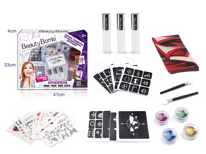 Girls Tattoo Set