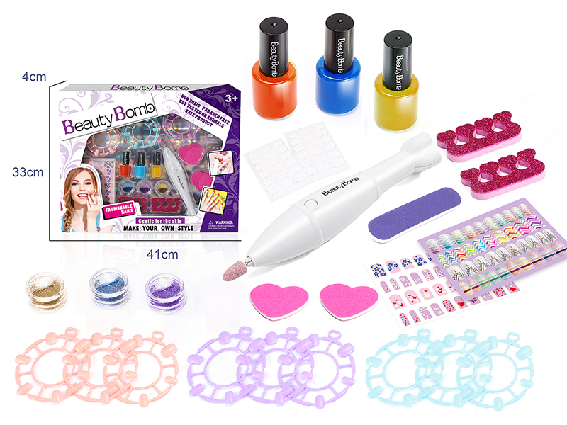 Girls Nail Art Set With Electric Nail Grinder