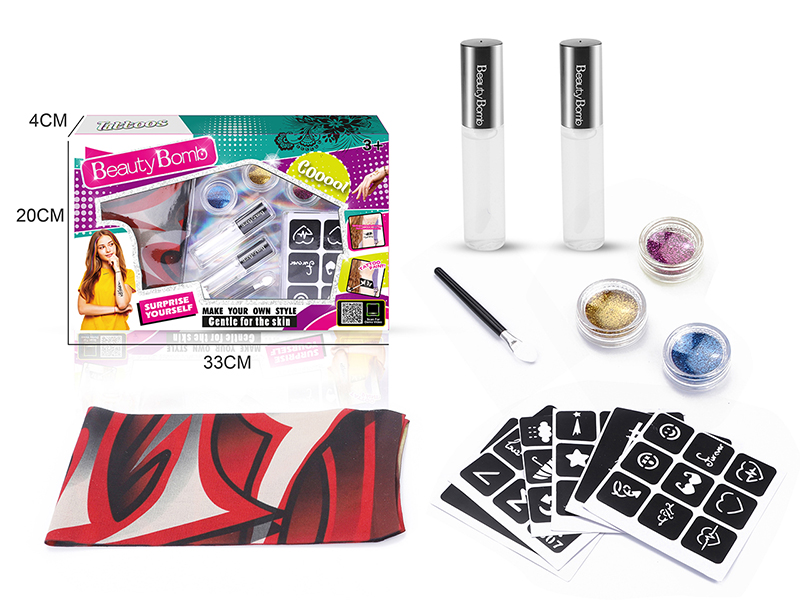 Girls Tattoo Set