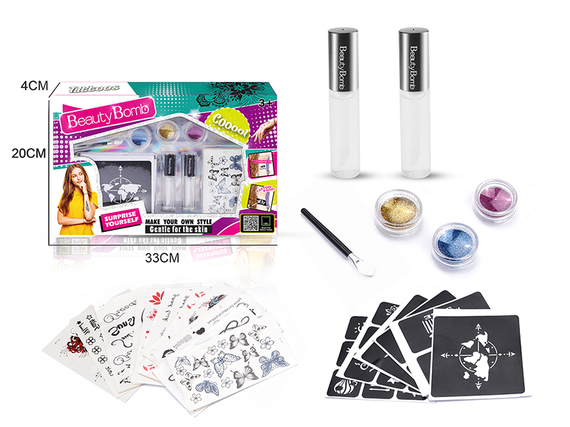 Girls Tattoo Set