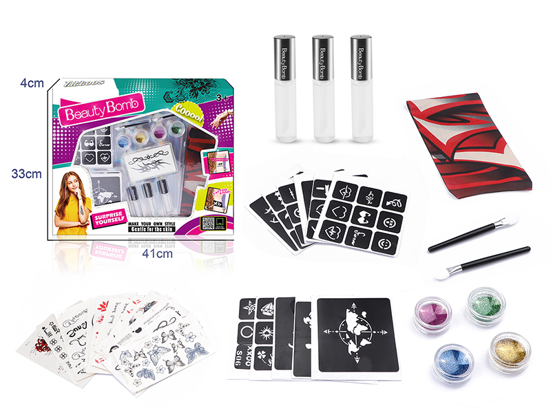 Girls Tattoo Set