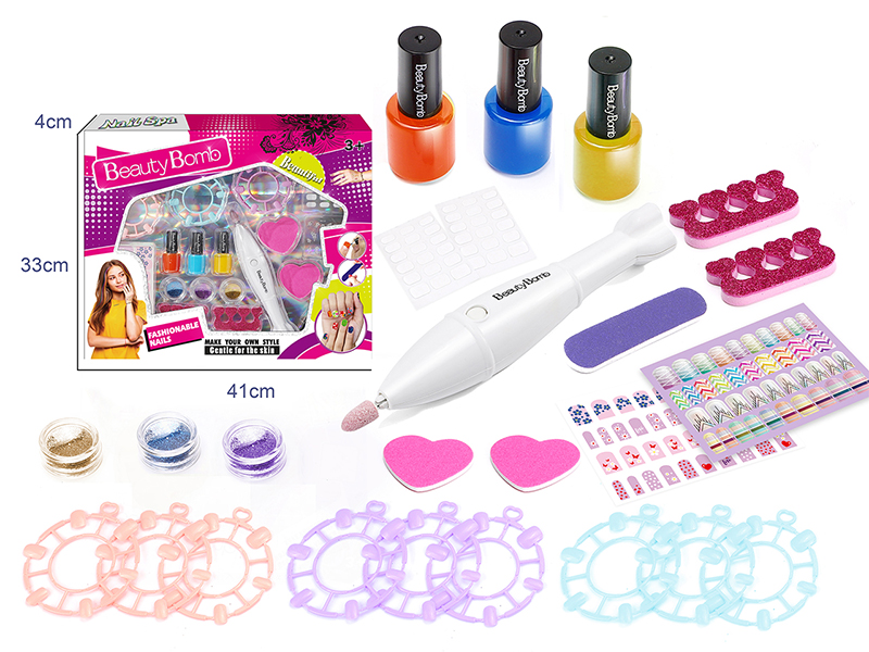 Girls Nail Art Set With Electric Nail Grinder