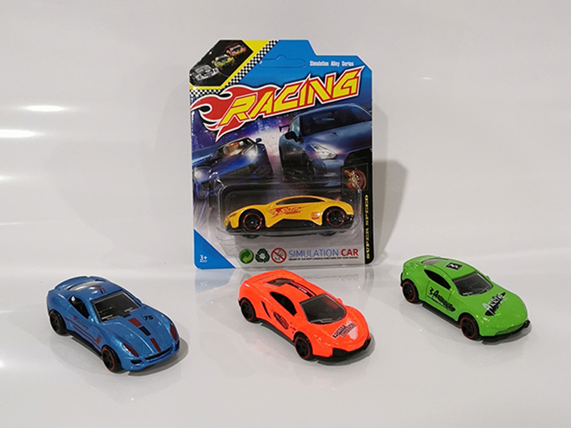 Alloy Pull Back Racing Car Set