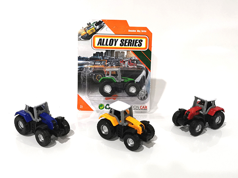 Alloy Slide Farmer Car Set
