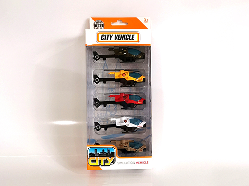 5PCS Alloy Aircraft Set