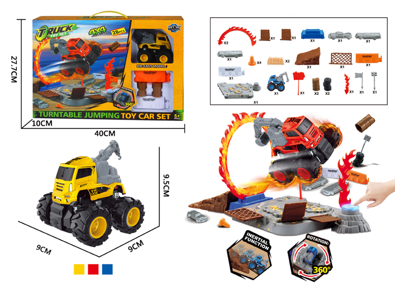 4Wd Alloy Friction Engineering Vehicle Turntable Arena