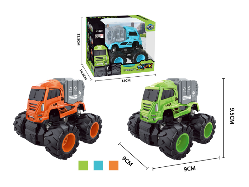 4Wd Friction  Alloy Sanitation Vehicle