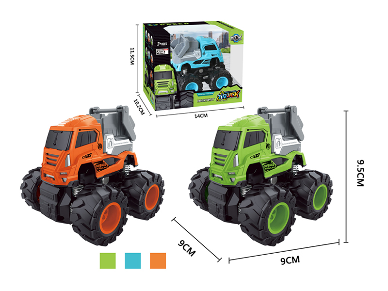 4Wd Friction  Alloy Sanitation Vehicle