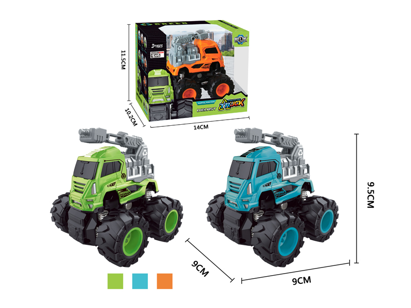4Wd Friction  Alloy Sanitation Vehicle