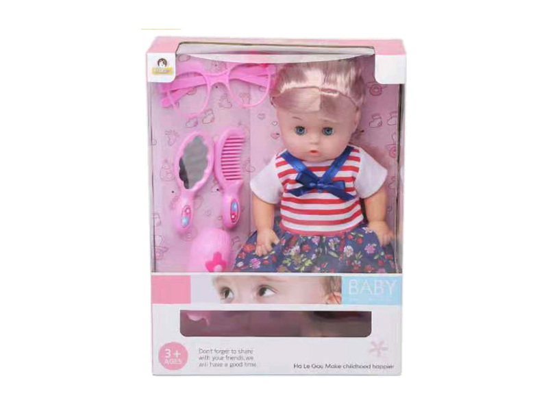 12 Inch Doll+Jewelry Toys Set