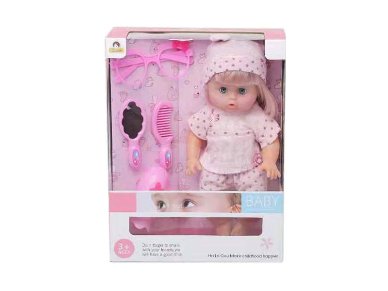 12 Inch Doll+Jewelry Toys Set