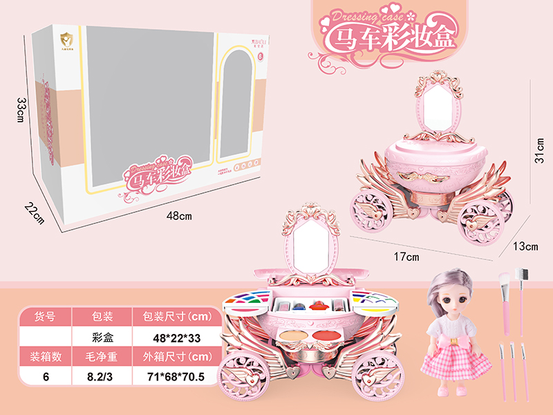Carriage Makeup Box