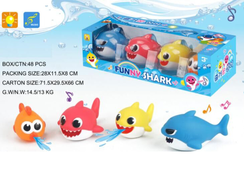 Water Spray Shark Baby(Music & Light)