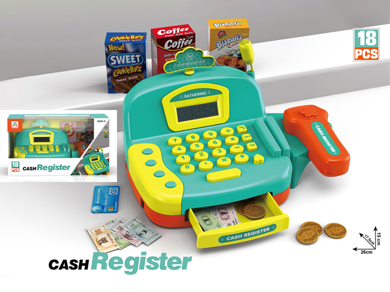 18Pcs Intelligent Cash Register