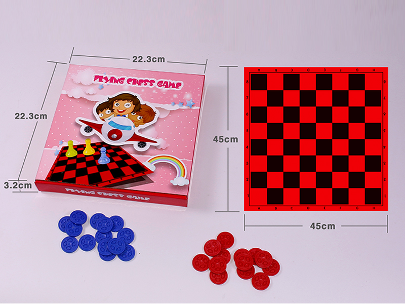 Black And Red Chess/Cloth Chessboard