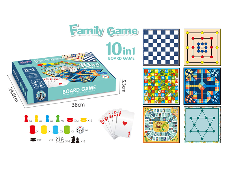 10 In 1 Chess Set