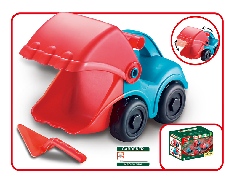 Garden Tools Engineering Truck(33cm) With 2 Accessories