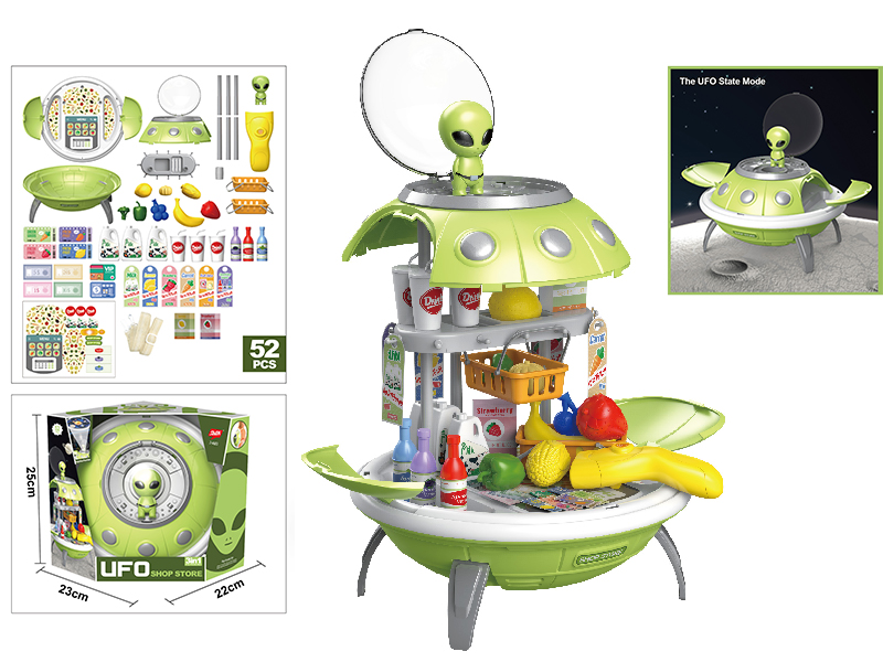 UFO Shop Store Storage Backpack 52pcs