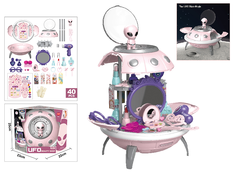 UFO Beauty Shop Storage Backpack 40pcs