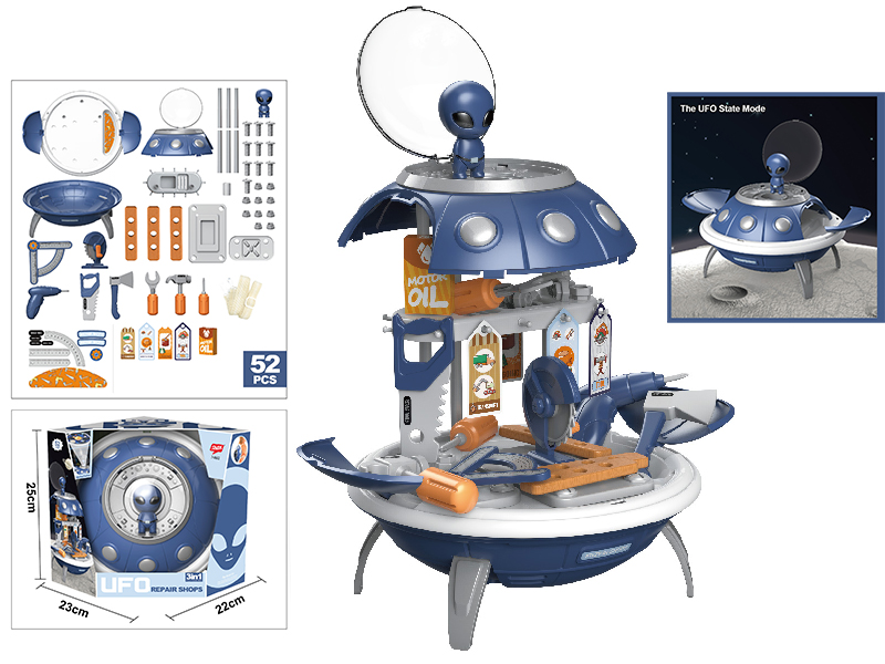 UFO Repair Shops Storage Backpack 52pcs
