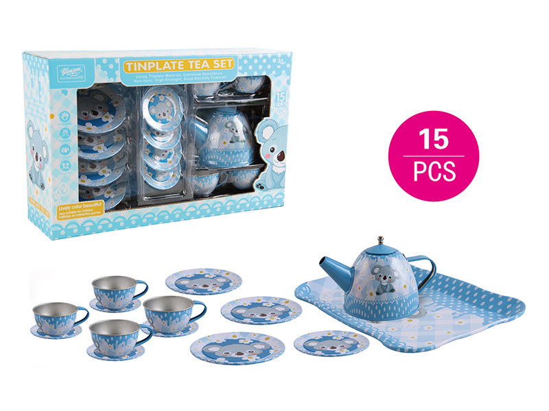 Tinplate Tea Set 15PCS