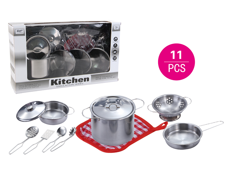 Stainless Steel Kitchen Set 11PCS
