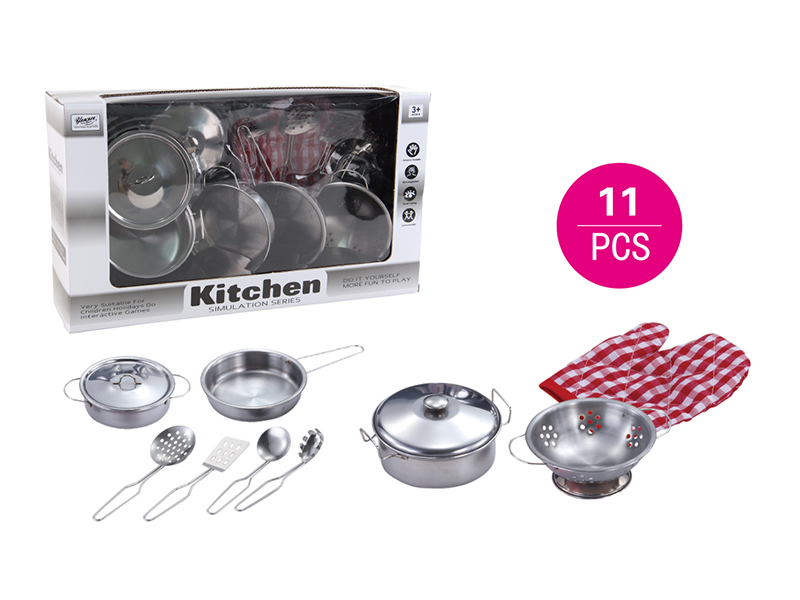 Stainless Steel Kitchen Set 11PCS